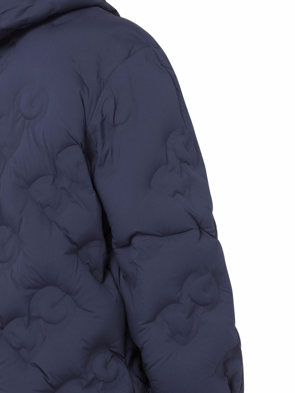 quilted DG logo coat - 5