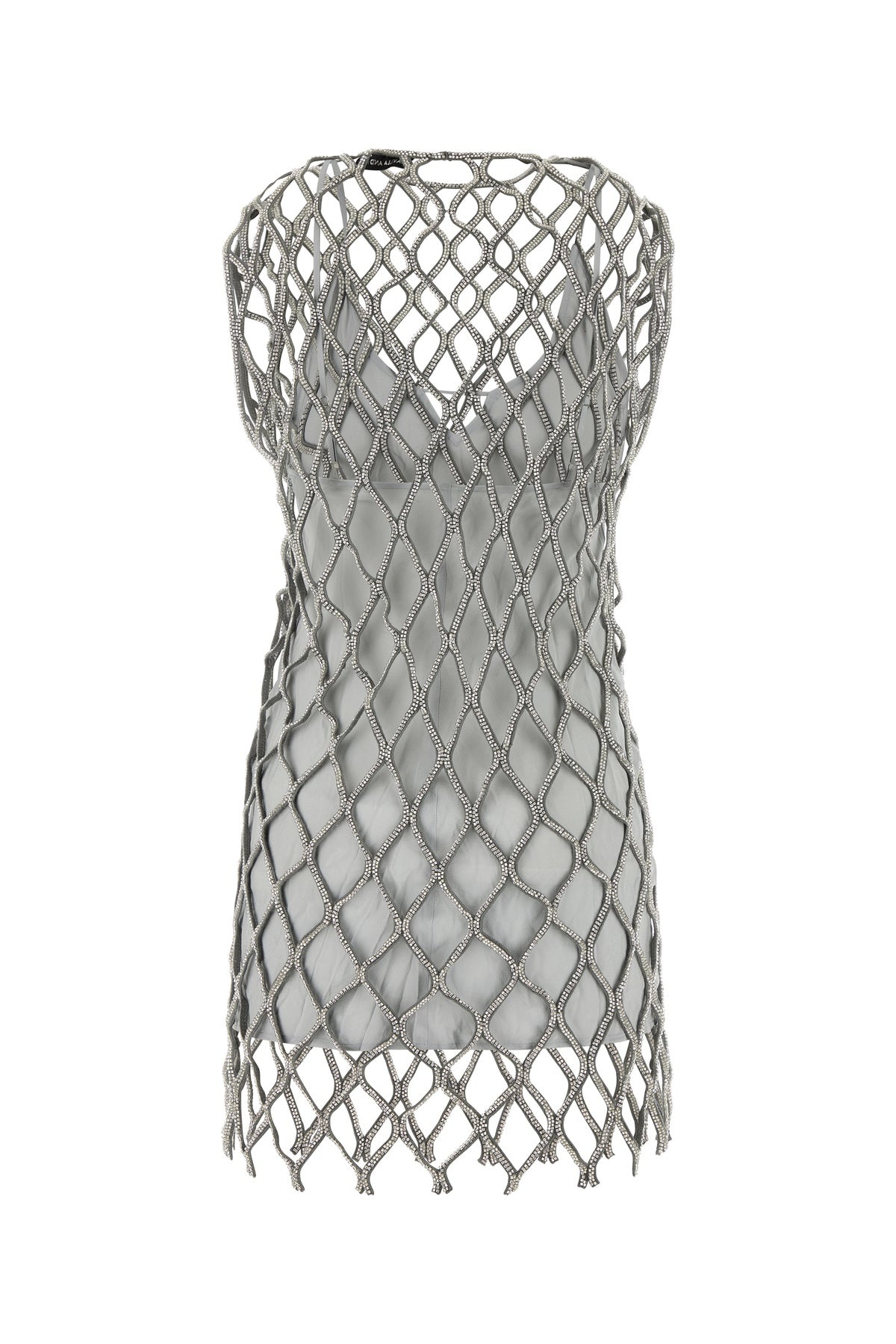 Embellished mesh Rococo mini dress - 2