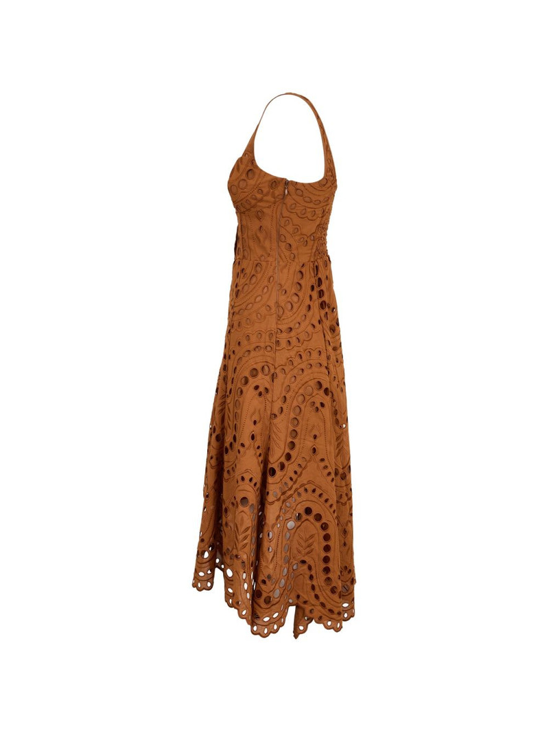 Ayla eyelet asymmetric dress 3