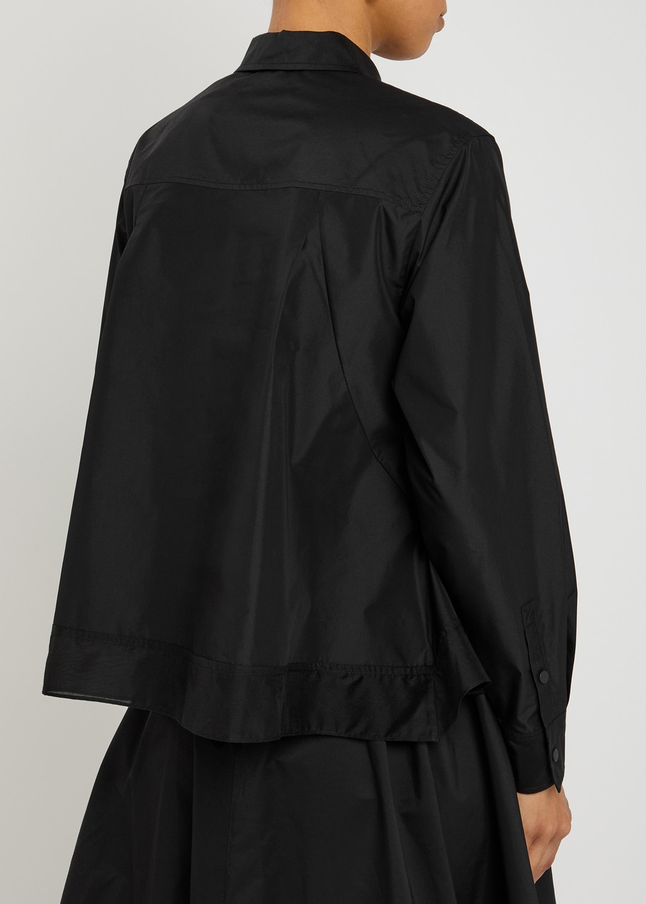 3.1 Phillip Lim Asymmetric Cotton-blend Shirt - 3