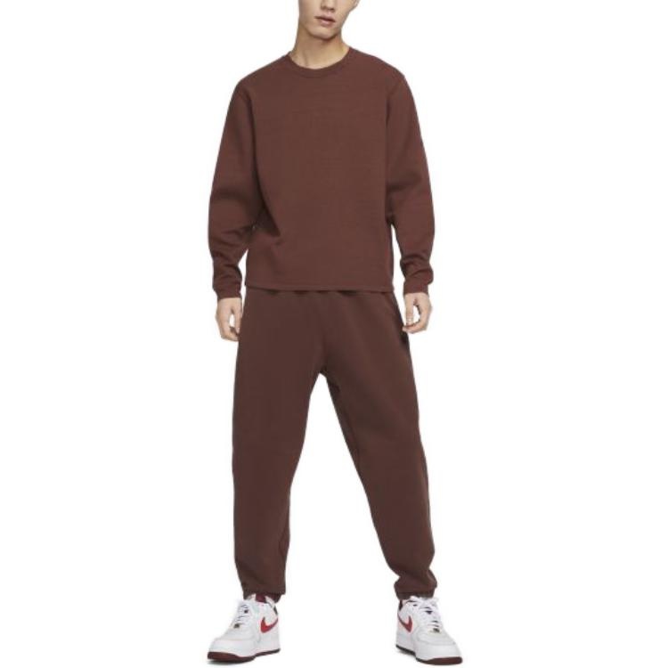 Nike Sportswear Therma-FIT ADV Tech PackEngineered Tech Fleece Logo 'Brown' DV9975-231 - 3