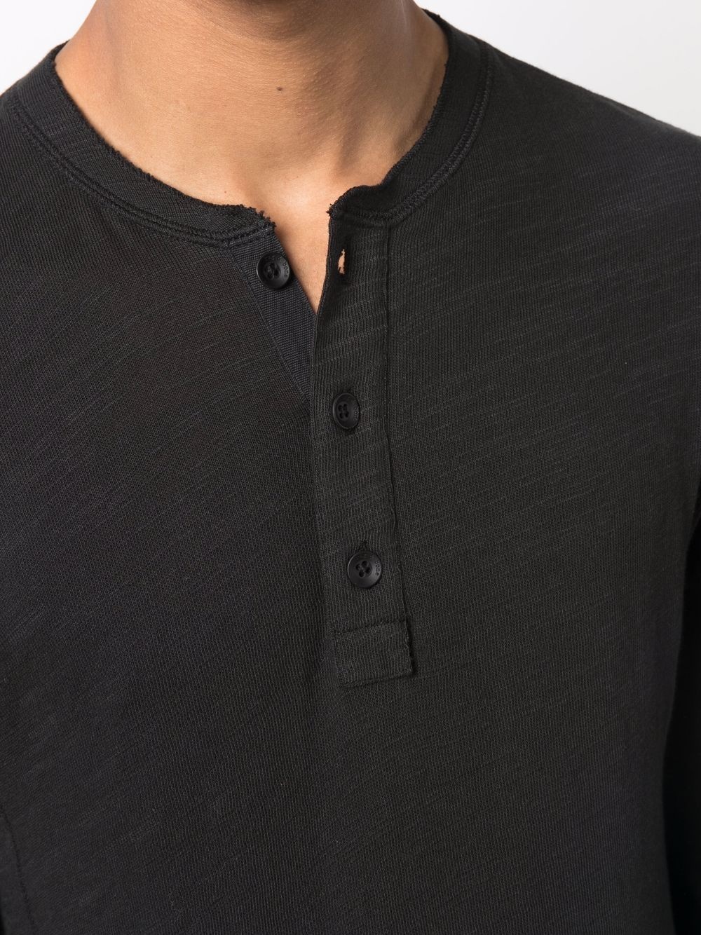 long-sleeve cotton top - 5