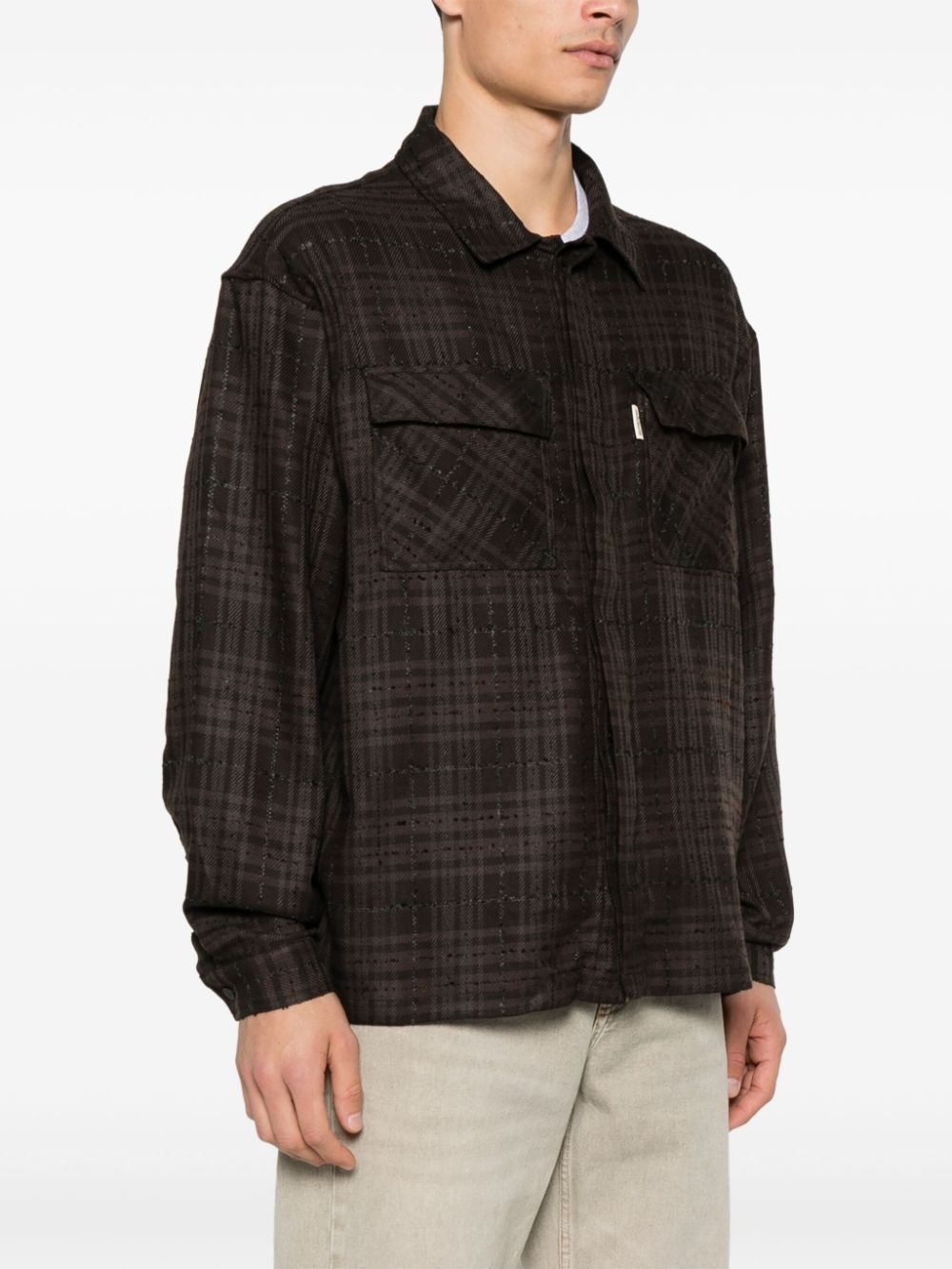 checked shirt - 3