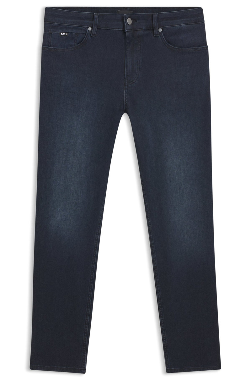 MAINE REGULAR-FIT JEANS IN BLUE KNITTED DENIM 1
