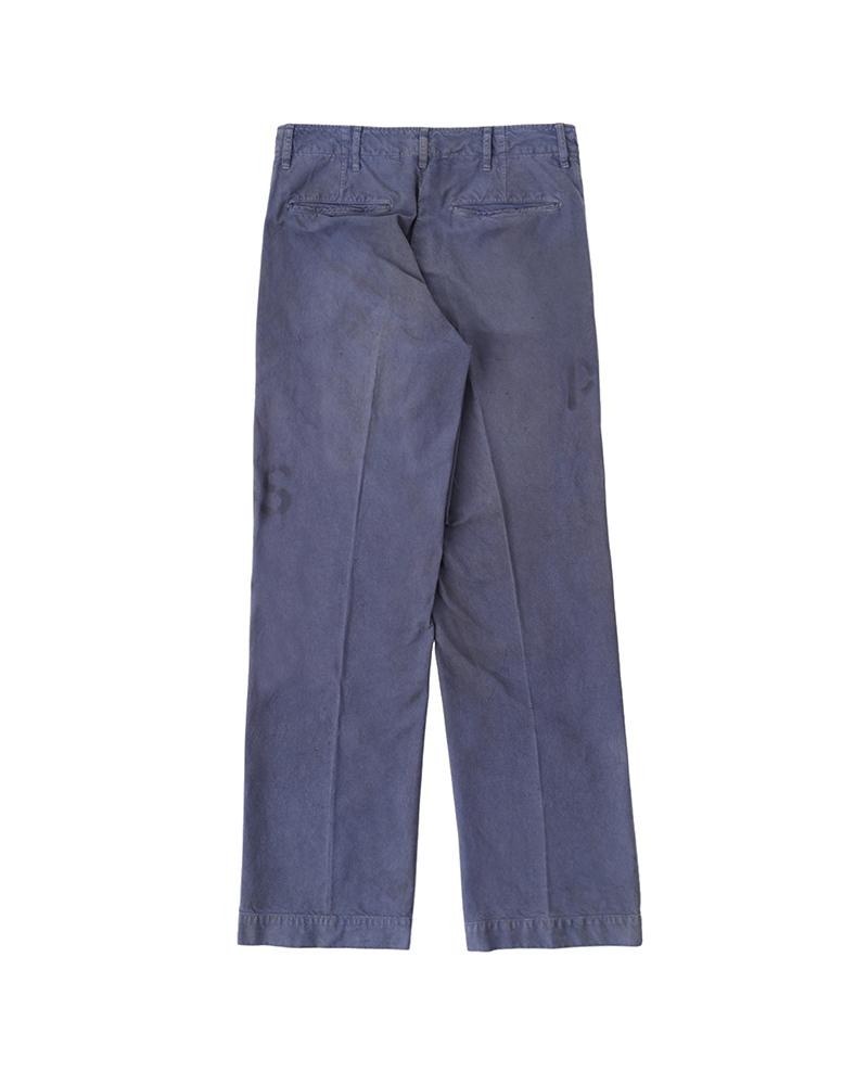 CHINO PANTS HW DMGD BLUE - 2