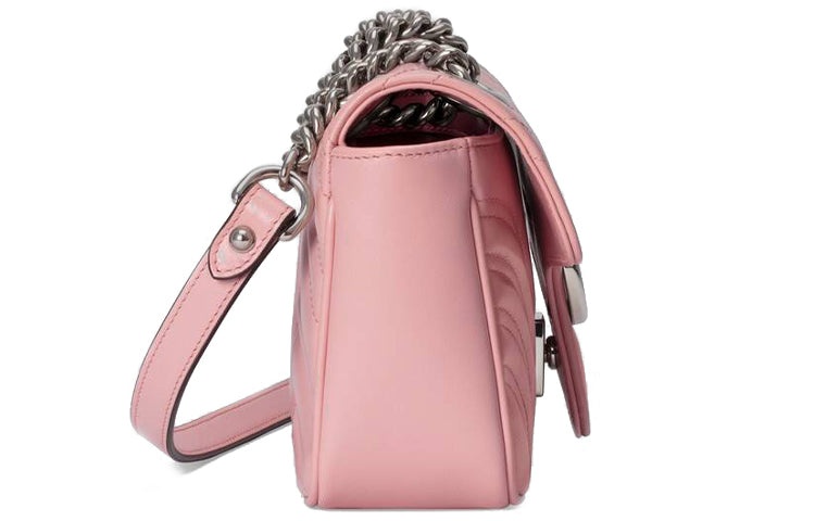 (WMNS) Gucci Marmont Series Clutch mini Pink 446744-DTDIP-5815 - 3