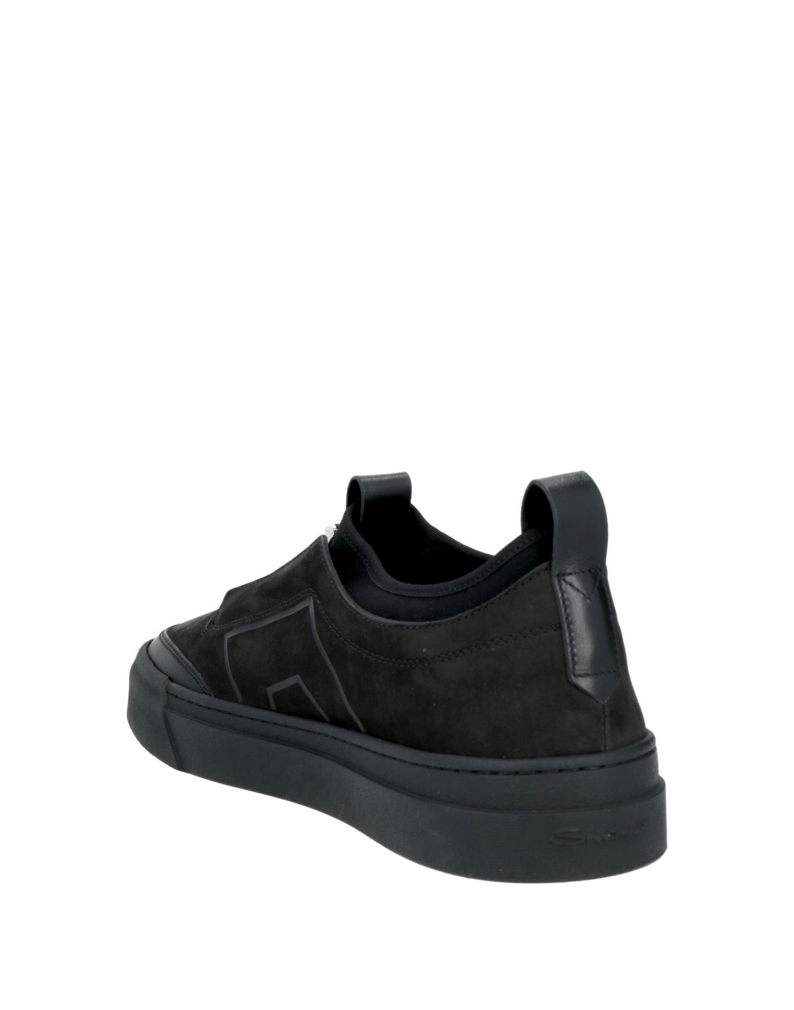 Black Men's Sneakers - 3