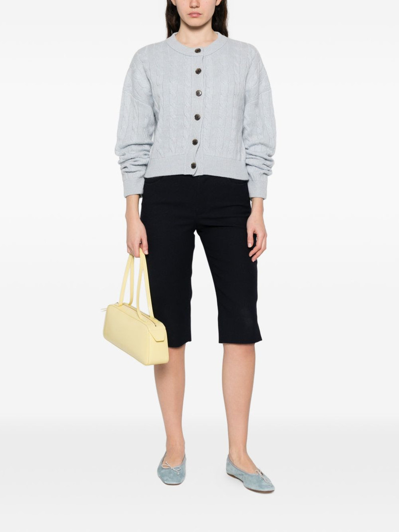 LISA YANG Cassie cable-knit buttoned cardigan outlook