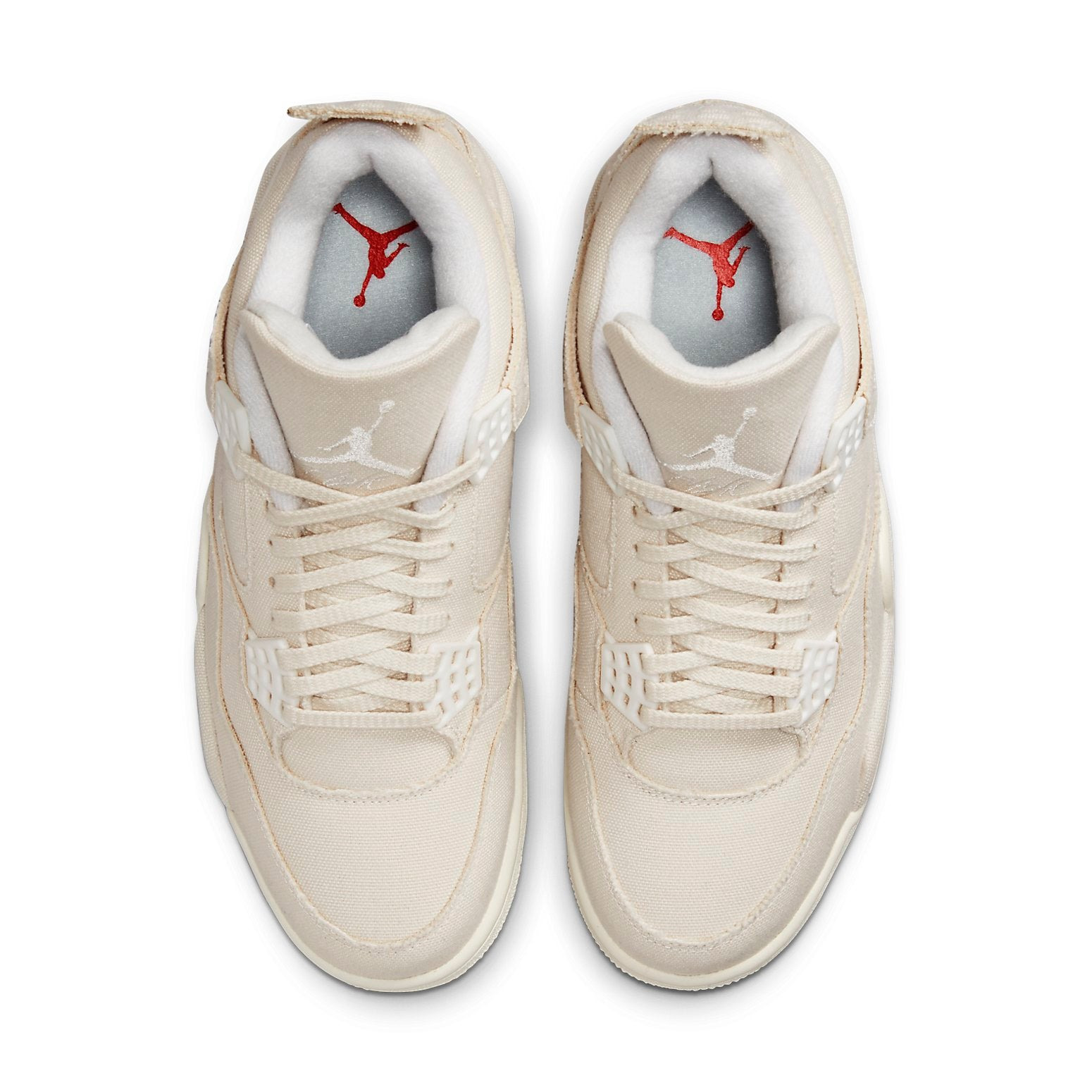 (WMNS) Air Jordan 4 Retro 'Blank Canvas' DQ4909-100 - 4