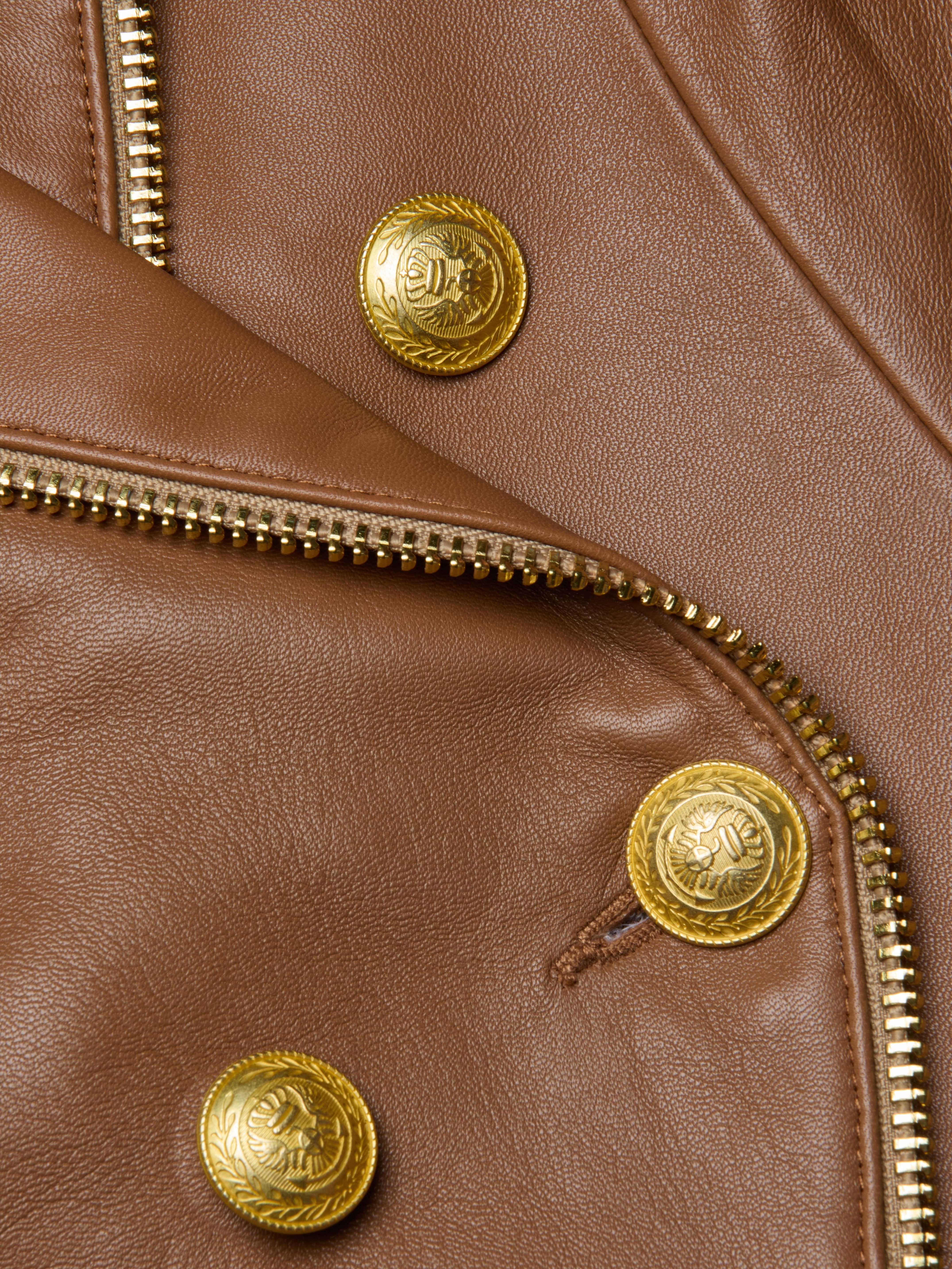 Ottilie Leather Blazer - 6