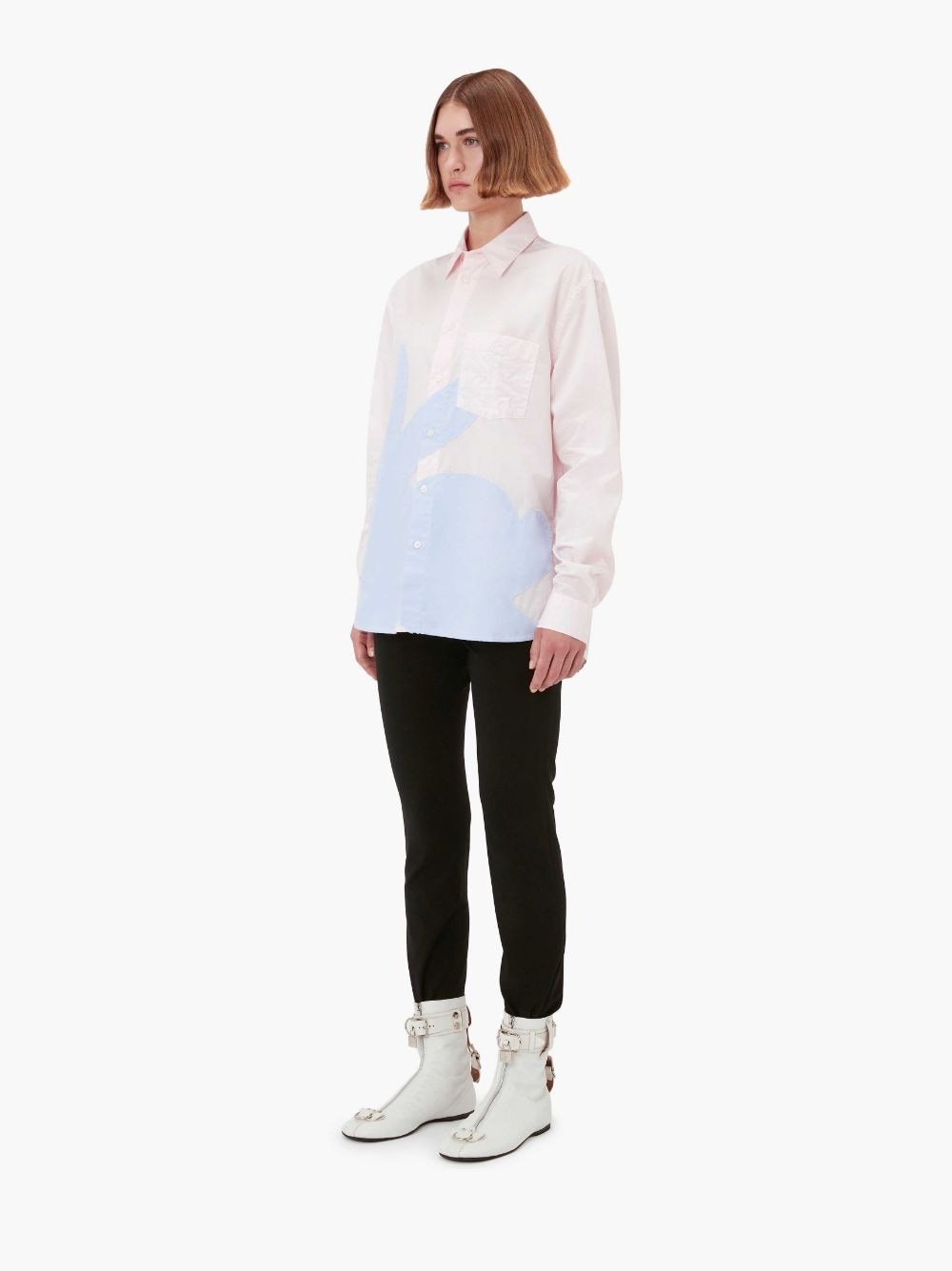 BUNNY APPLIQUE SHIRT - 5