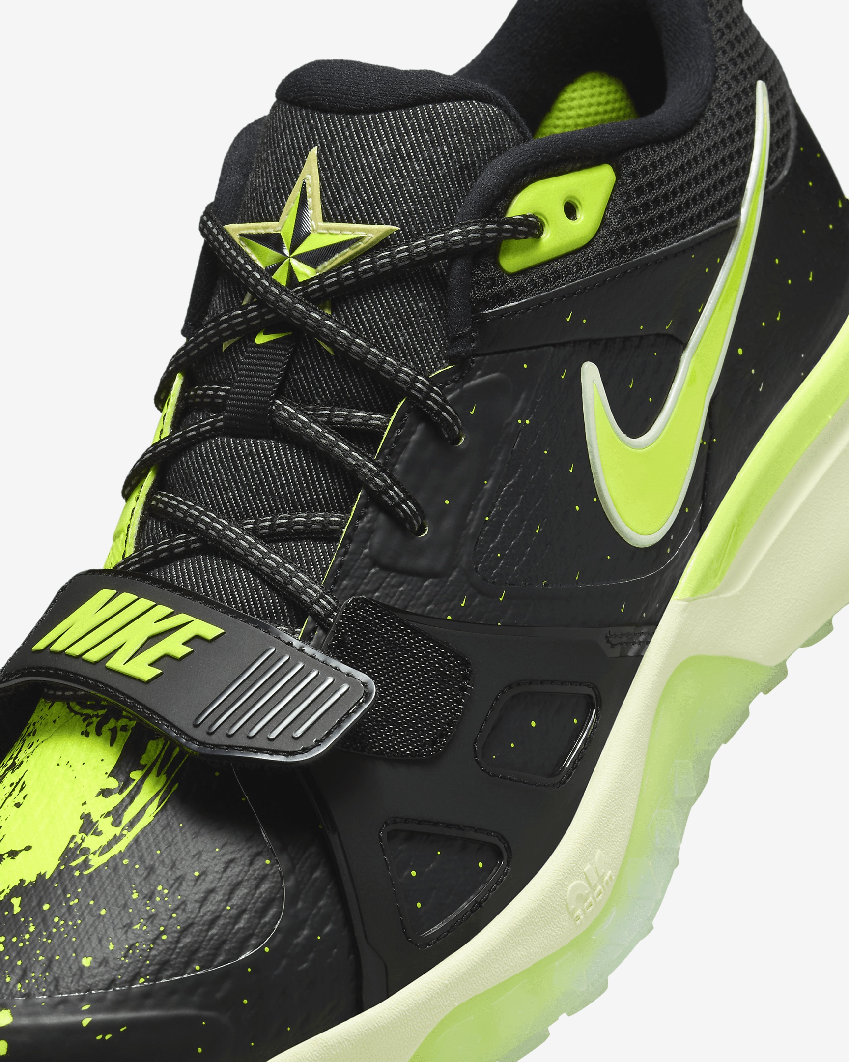 Nike Air Zoom Diamond Elite Turf Baseball Shoes Volt Black Mens Sz 13 FV6100-001 Nike Nike Diamond Elite Turf Men main image 3