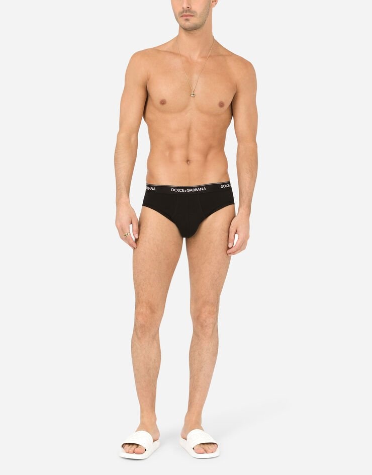 Bi-pack Brando briefs in stretch cotton - 2