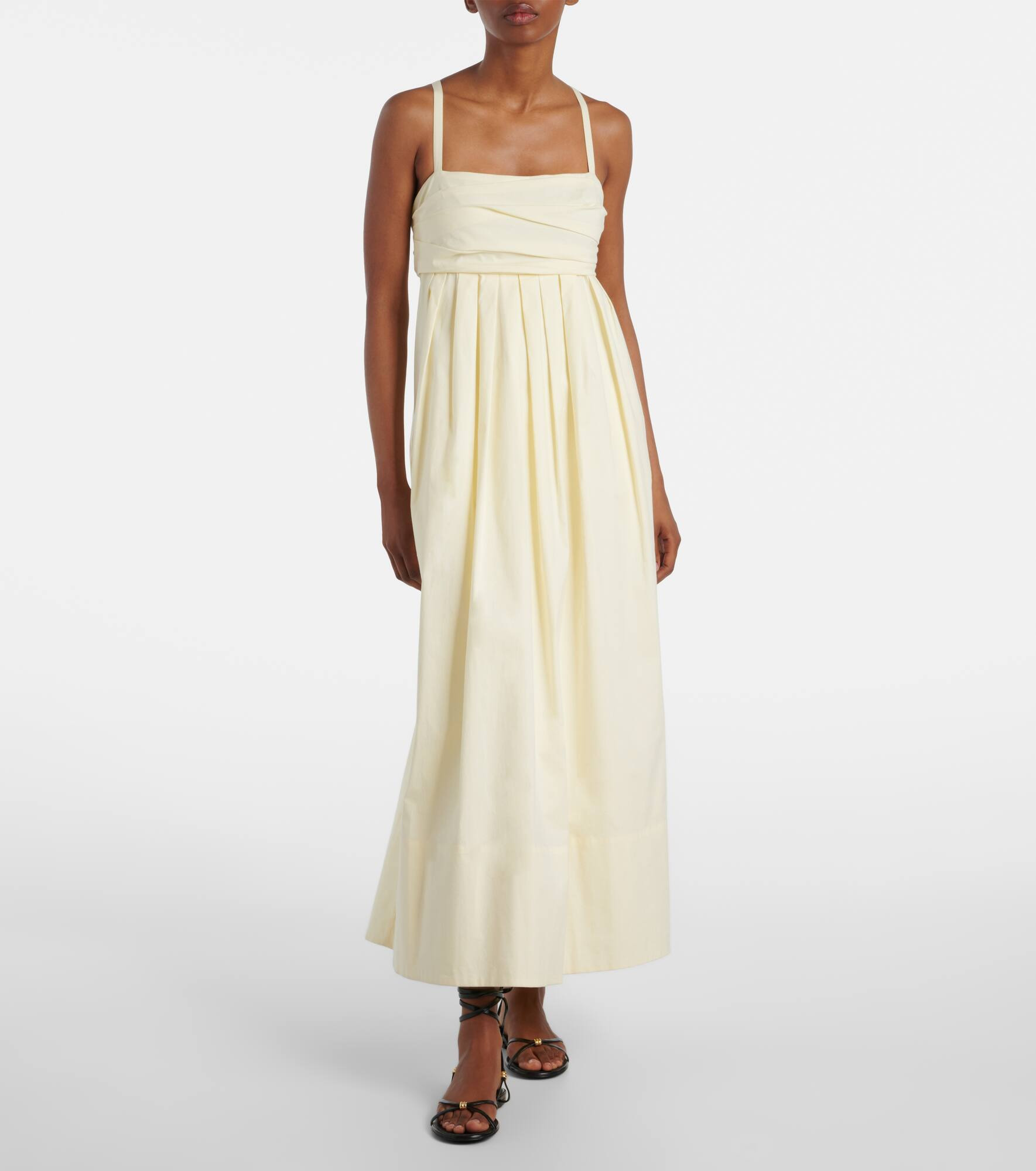White Label Claudine poplin midi dress - 8