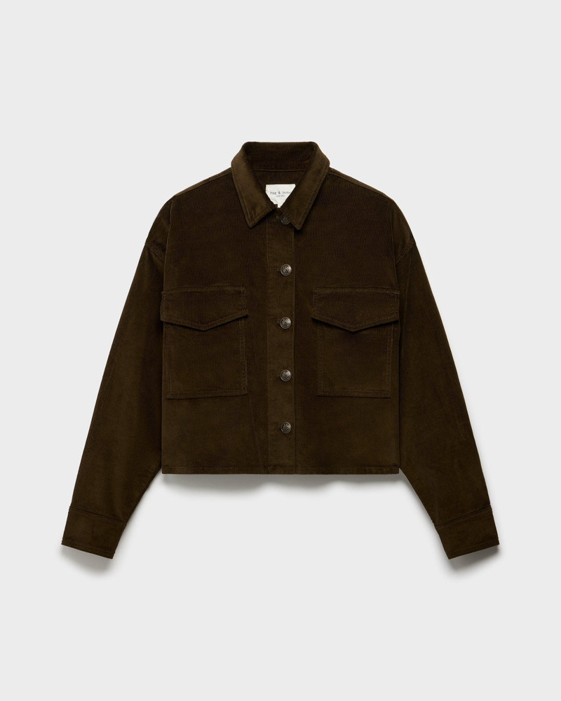 Jaiden Stretch Corduroy Shirt Jacket 1
