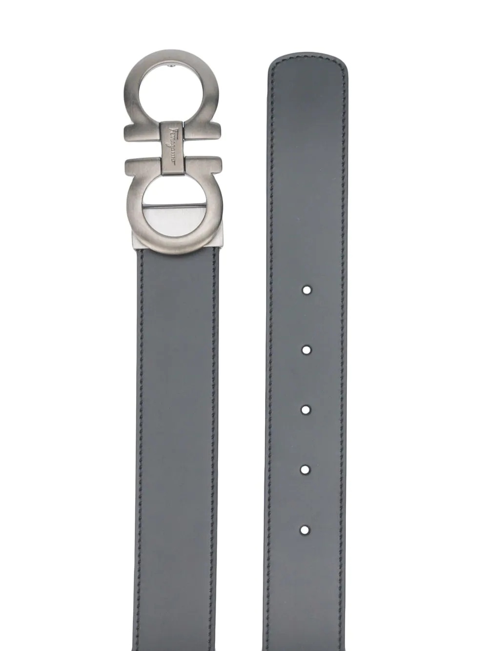 Gancini-buckle belt - 2