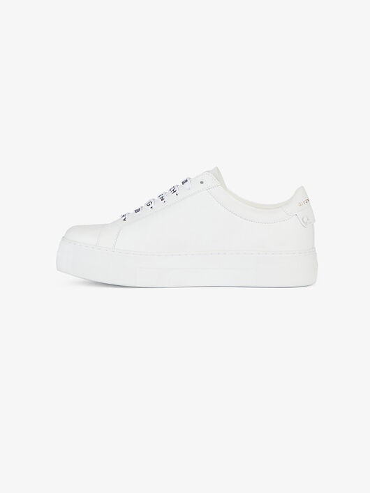 GIVENCHY 4G SHOELACE SNEAKERS IN LEATHER - 4