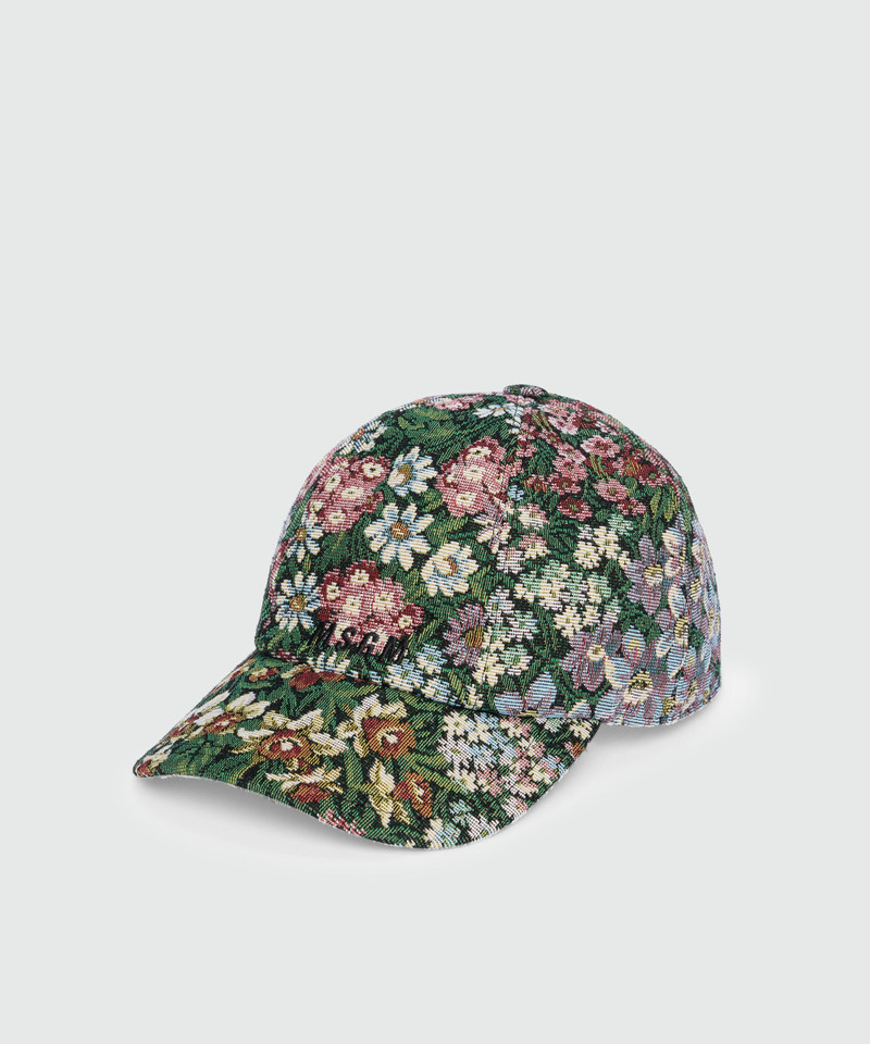 Multicolor baseball cap with MSGM embroidery 1