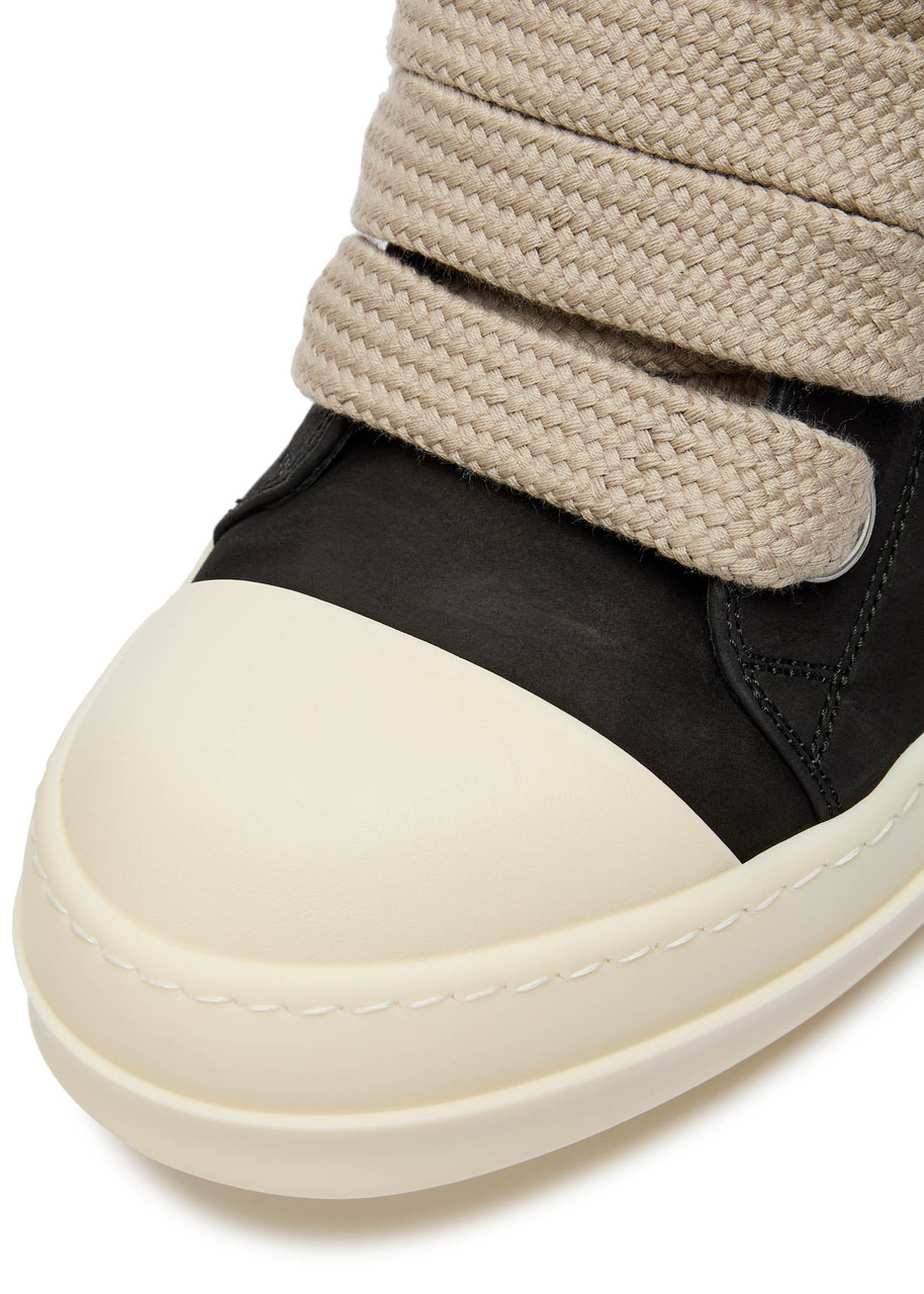 Rick Owens Jumbolace Suede Sneakers - 4