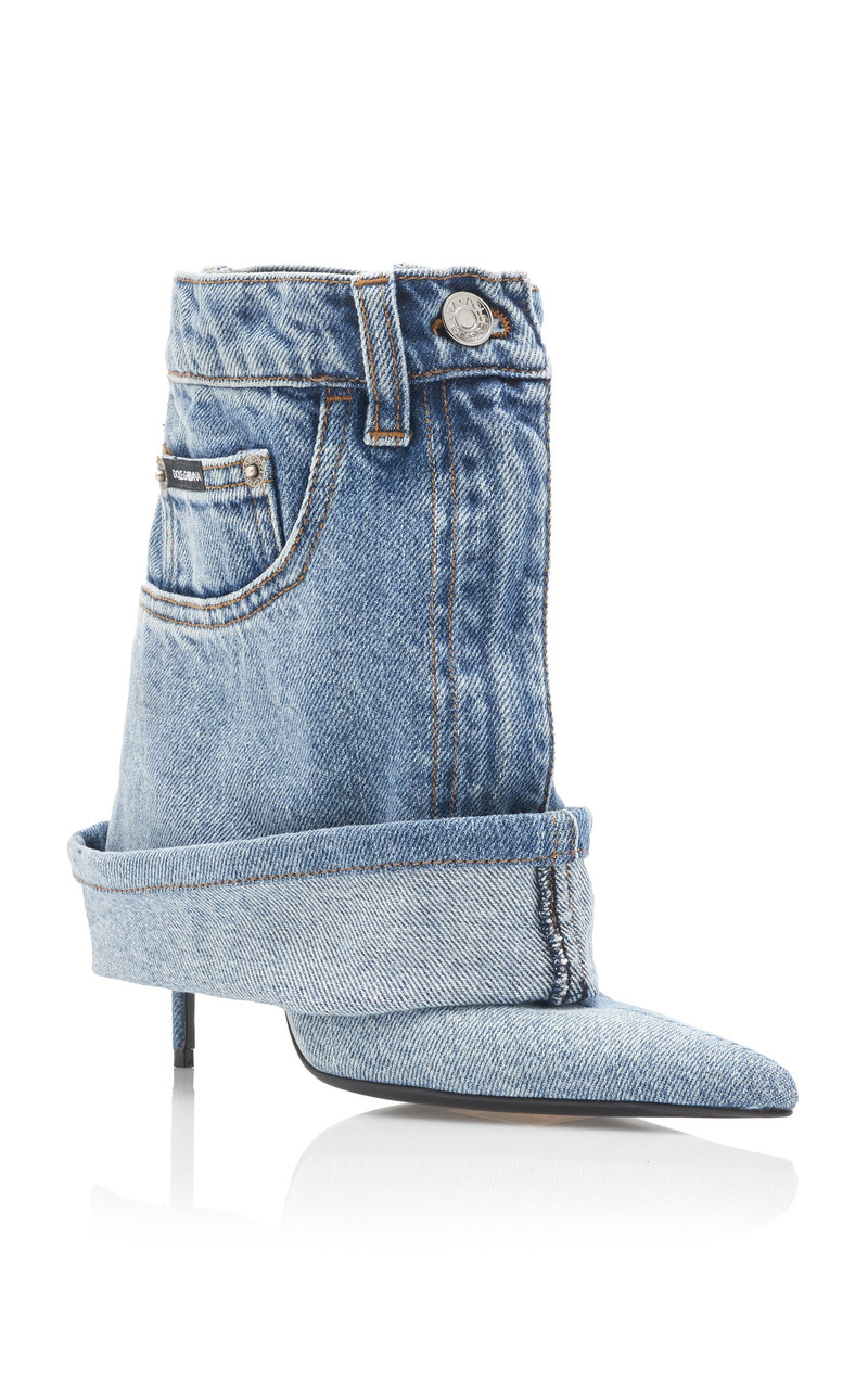 Denim Ankle Boots blue 4