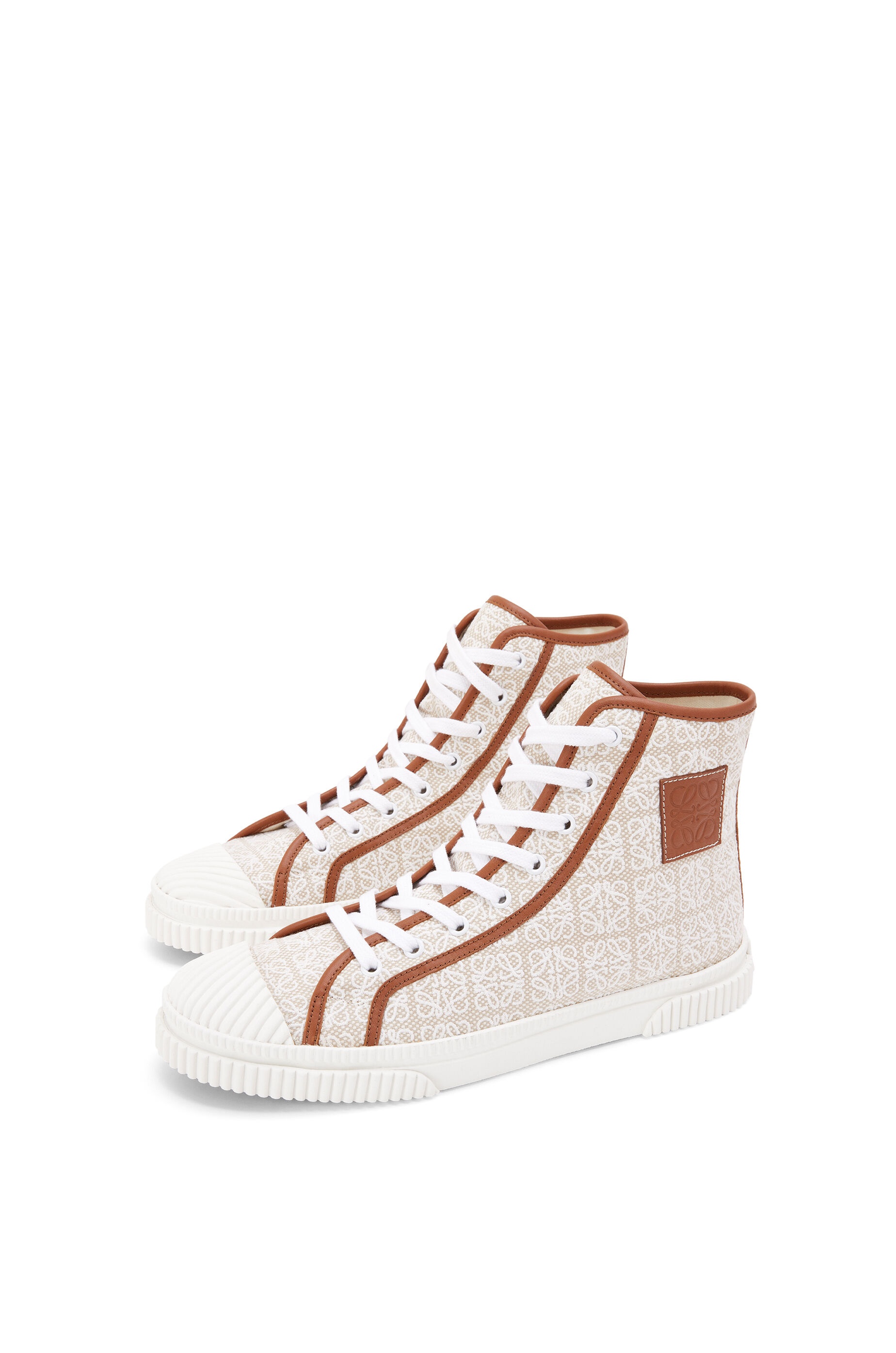 Anagram high top sneaker in canvas - 2