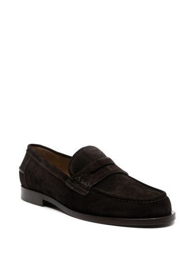 Gianvito Rossi Michael suede loafers outlook