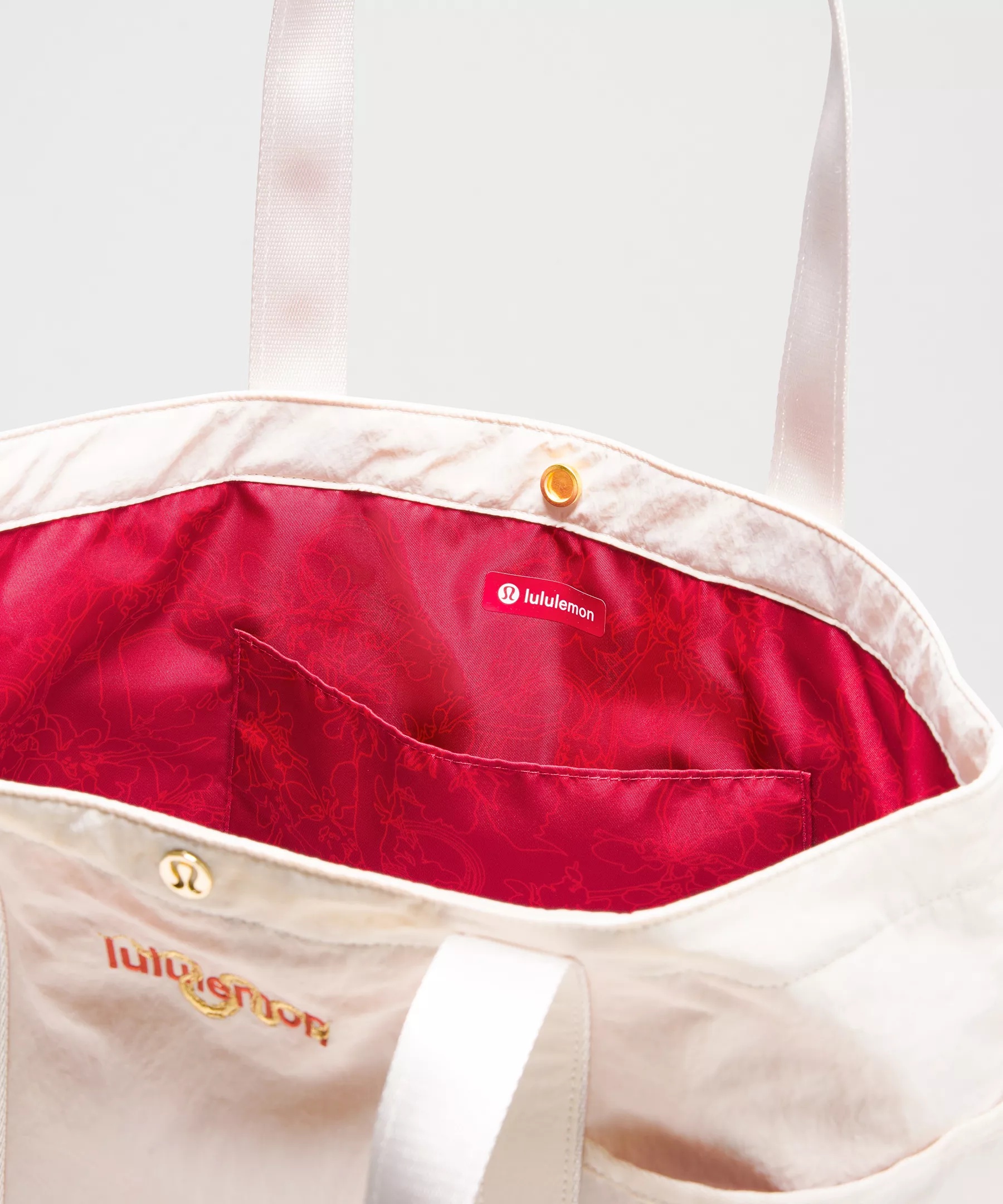Lunar New Year Daily Multi-Pocket Tote Bag 20L - 4