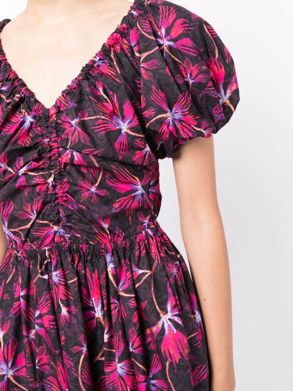 Cecile floral-print dress - 5