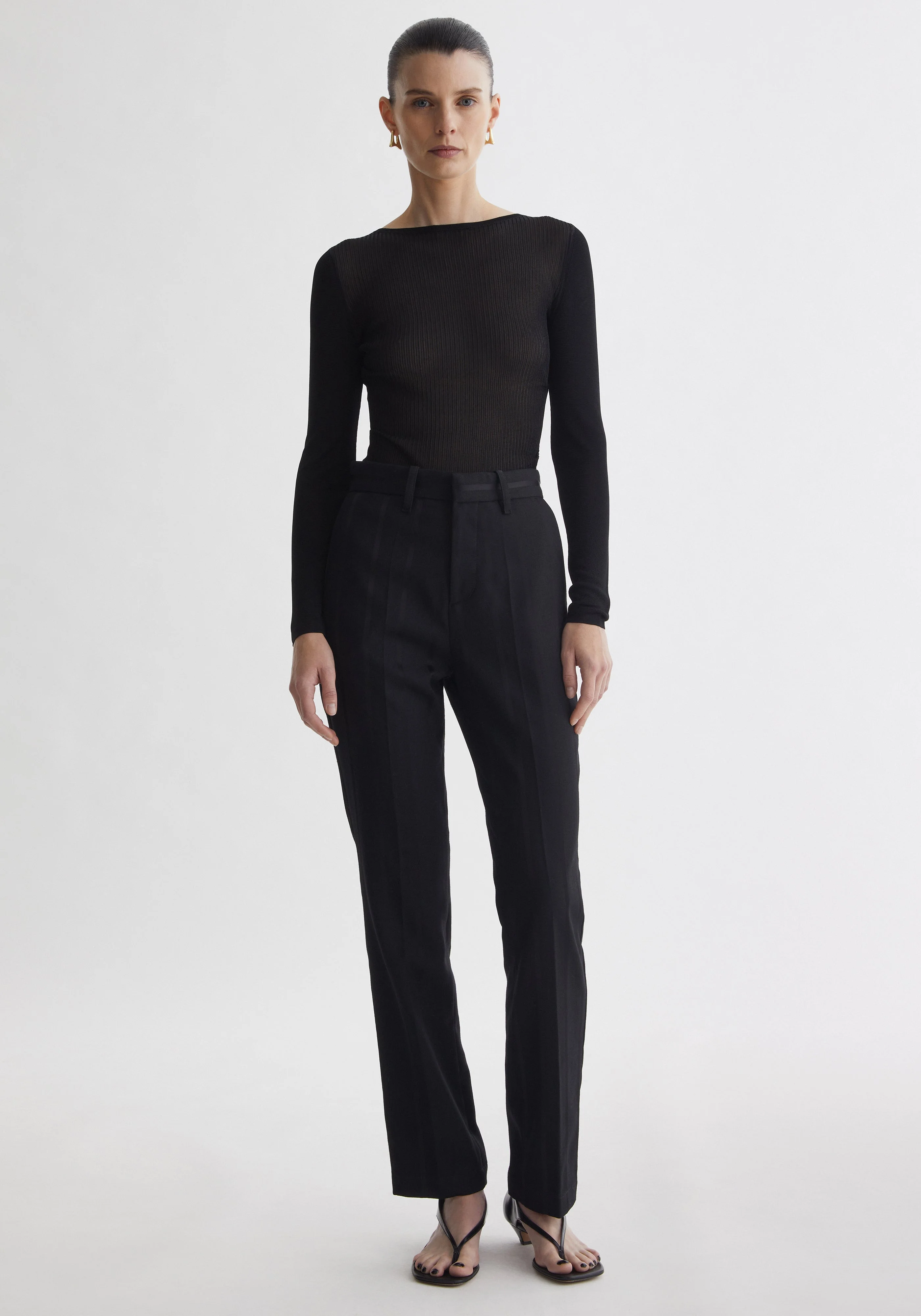 BRITTANY
Gathered long sleeved top - 1