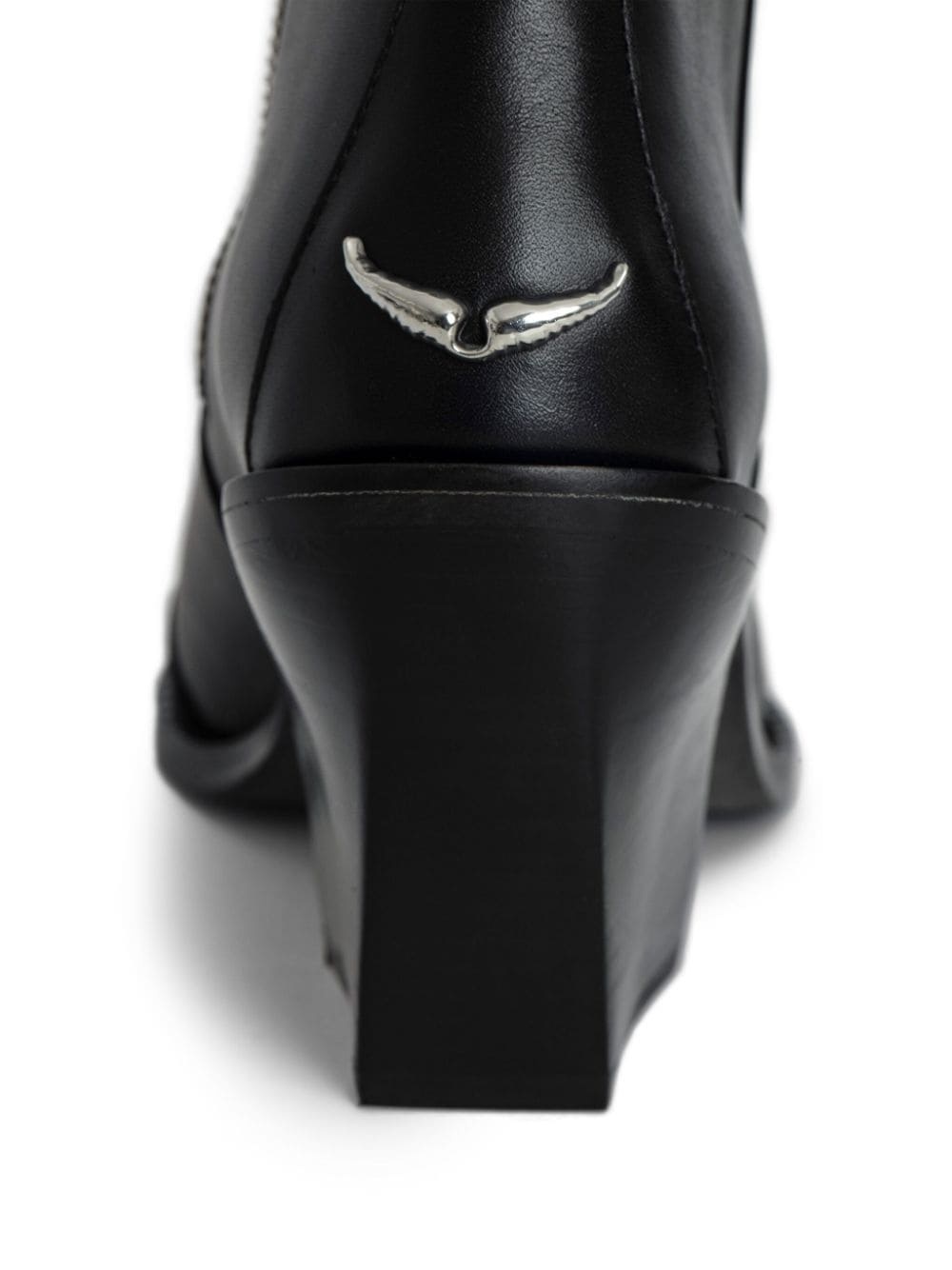 Cara 70mm leather boots - 4