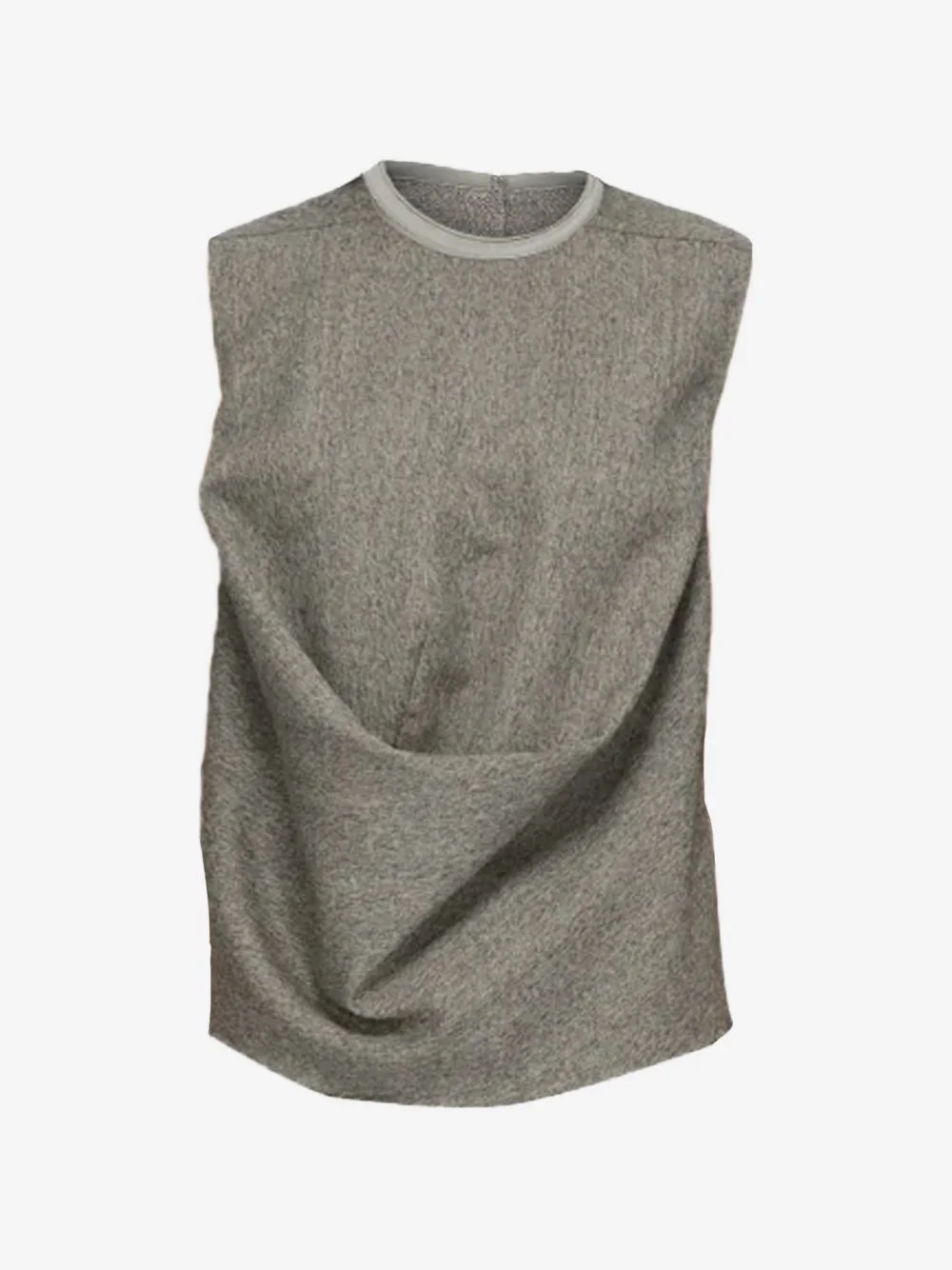 SUBHUMAN draped sleeveless top - 1