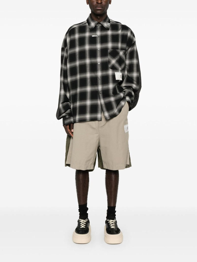 Maison MIHARAYASUHIRO layered cargo shorts outlook