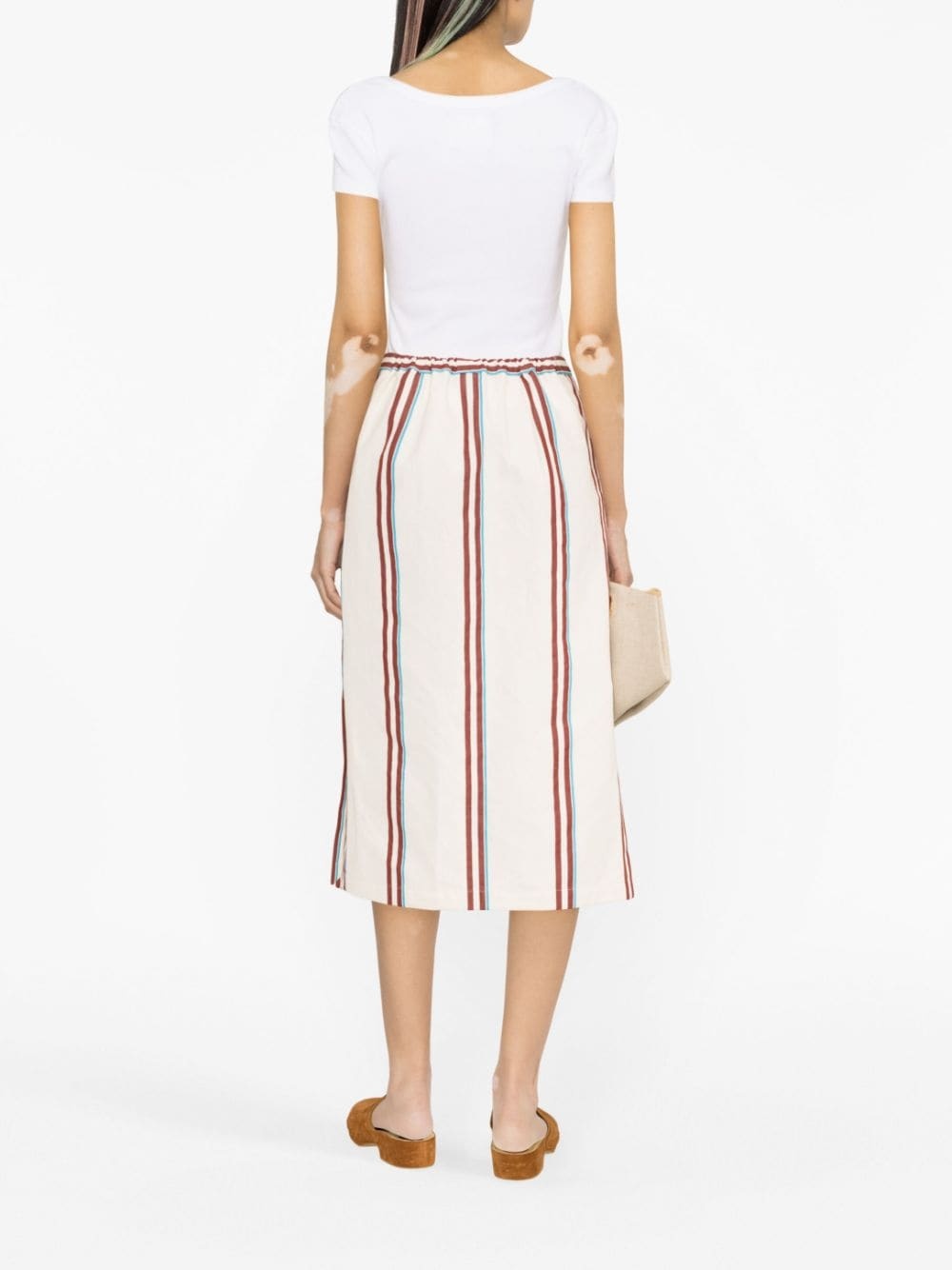 Mott striped skirt - 4
