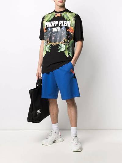 PHILIPP PLEIN graphic-print cotton T-shirt outlook