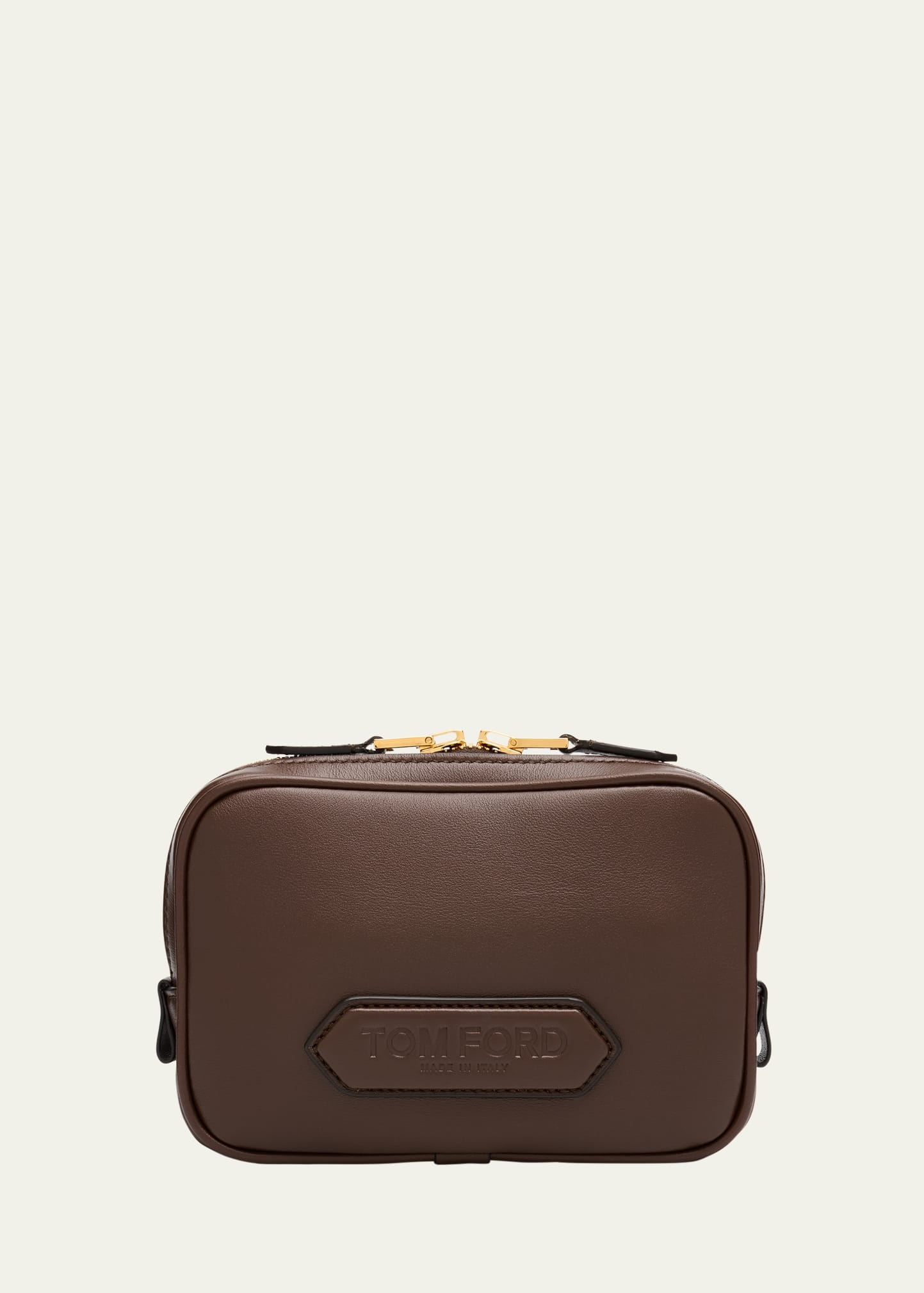 Men's Alexander Leather North/South Crossbody Bag - 1