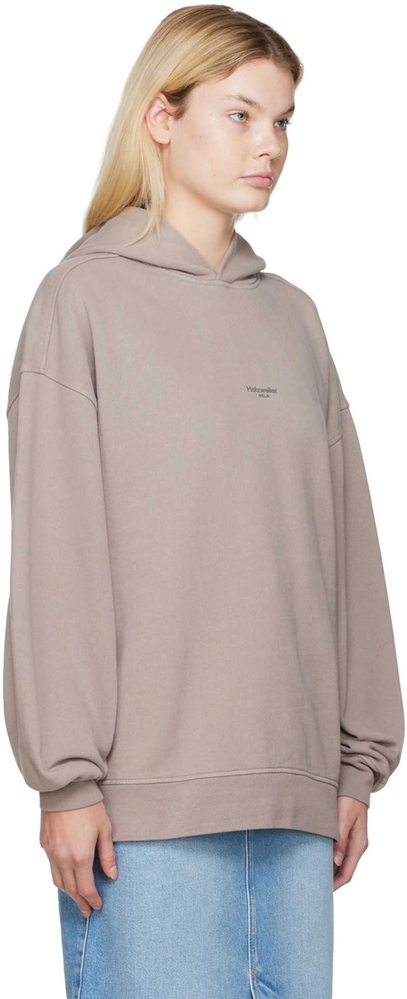 Holzweiler Gray W. Paradise Oslo Hoodie outlook