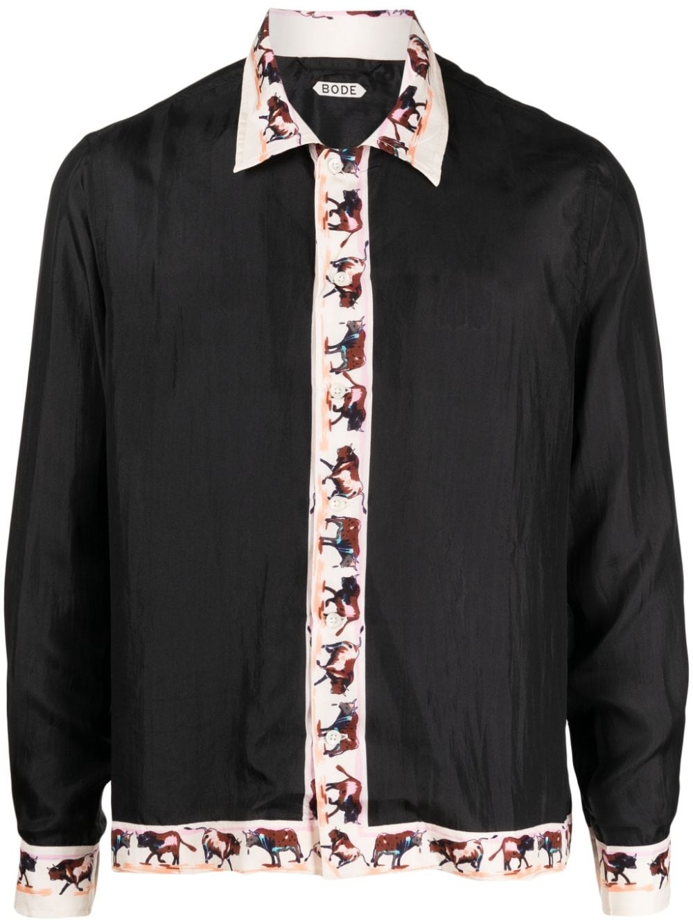 Taureau silk shirt - 1