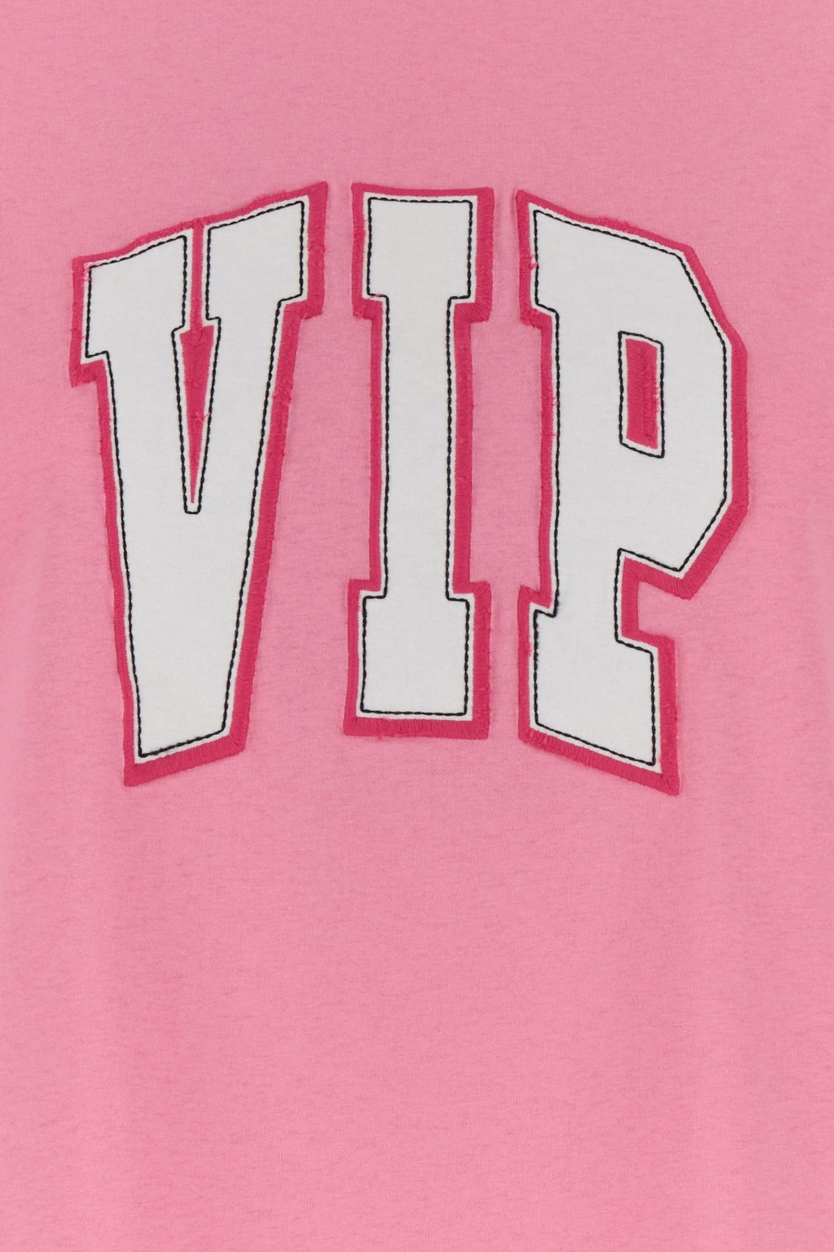 Pink cotton oversize t-shirt - 3