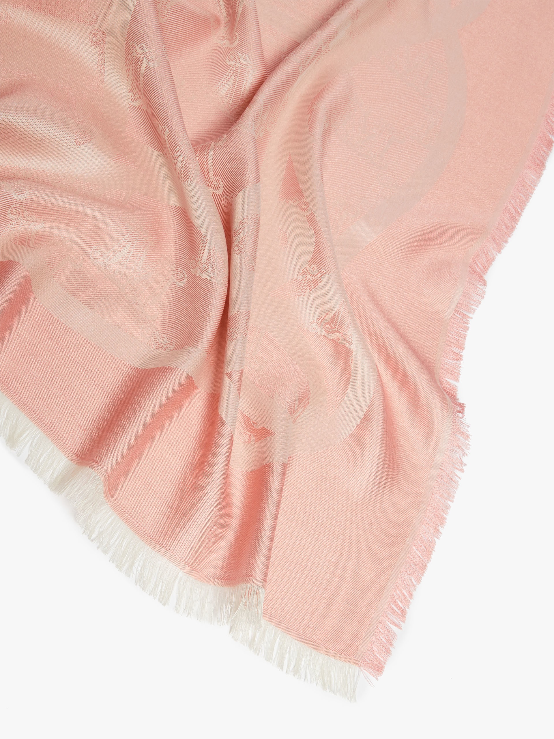 TRONTO Jacquard silk shawl - 3