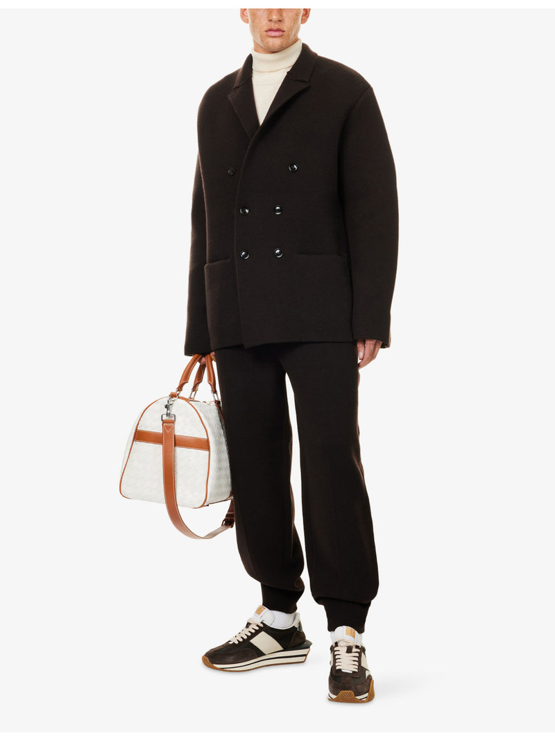 TOM FORD Notch-Lapels Relaxed-Fit Cashmere-Blend Blazer outlook