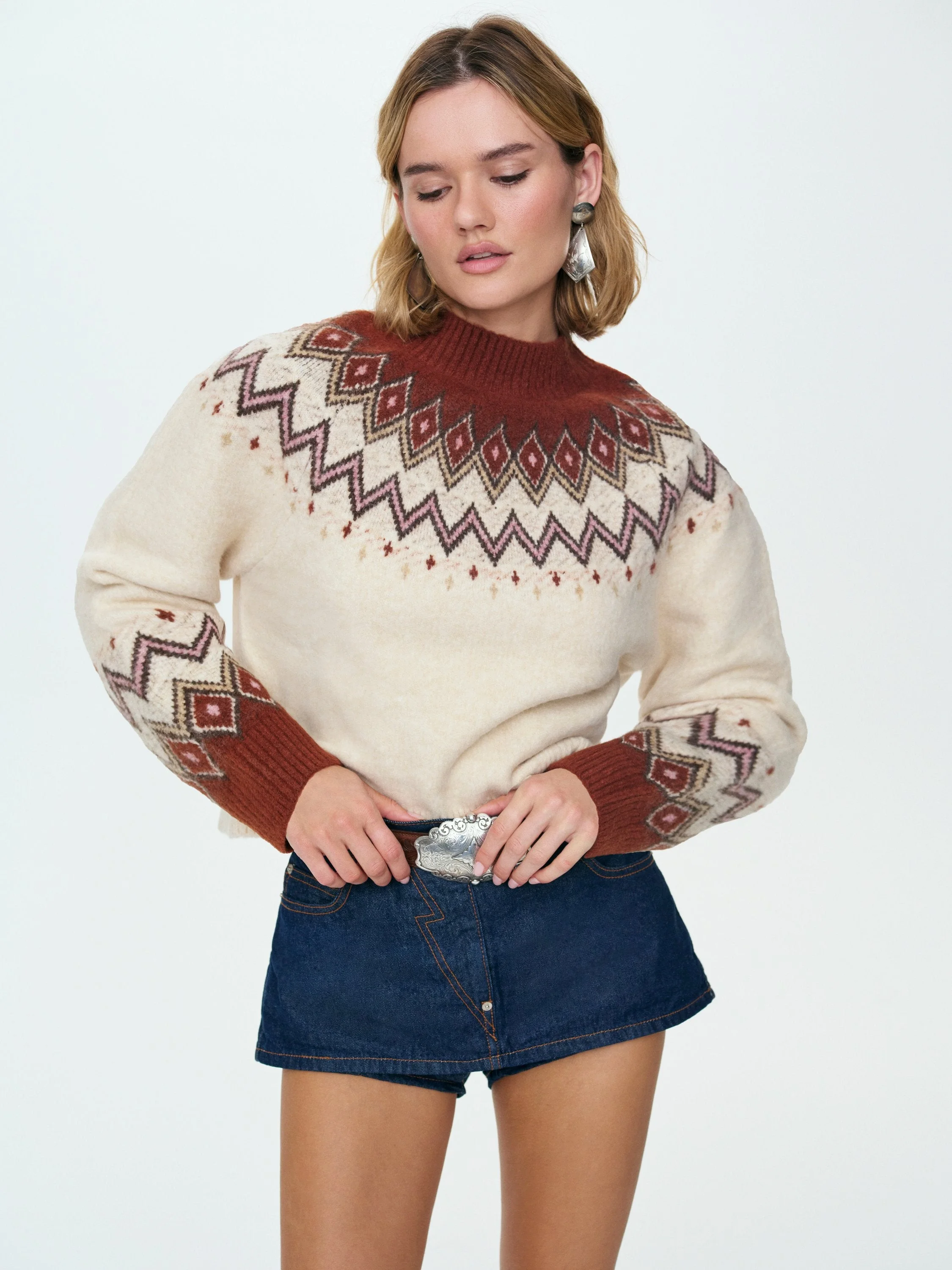 Fair Isle Sweater - 1