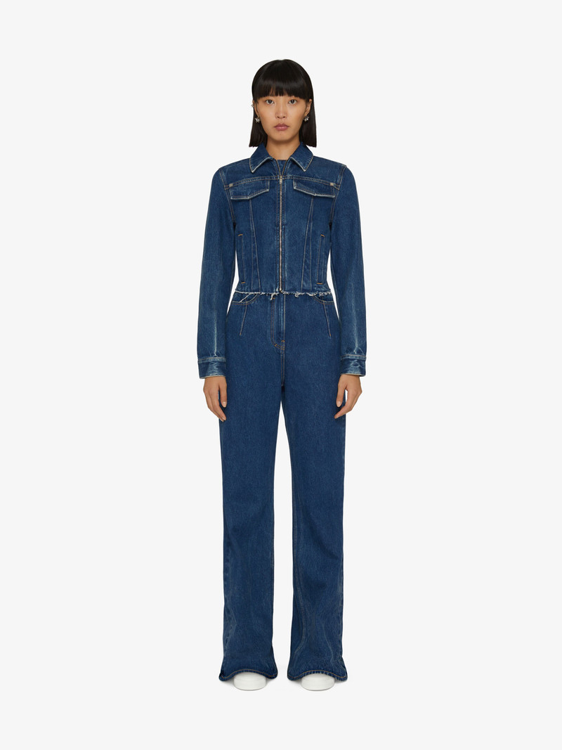 Givenchy SLIM FIT JACKET IN DENIM WITH DARTS outlook