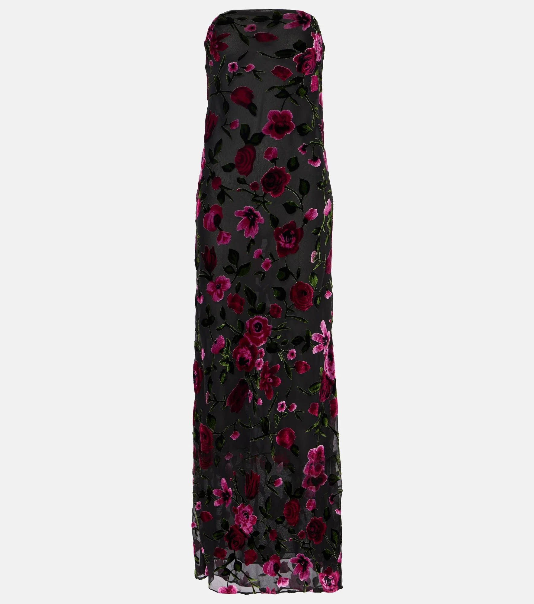Velvet devoré gown - 1