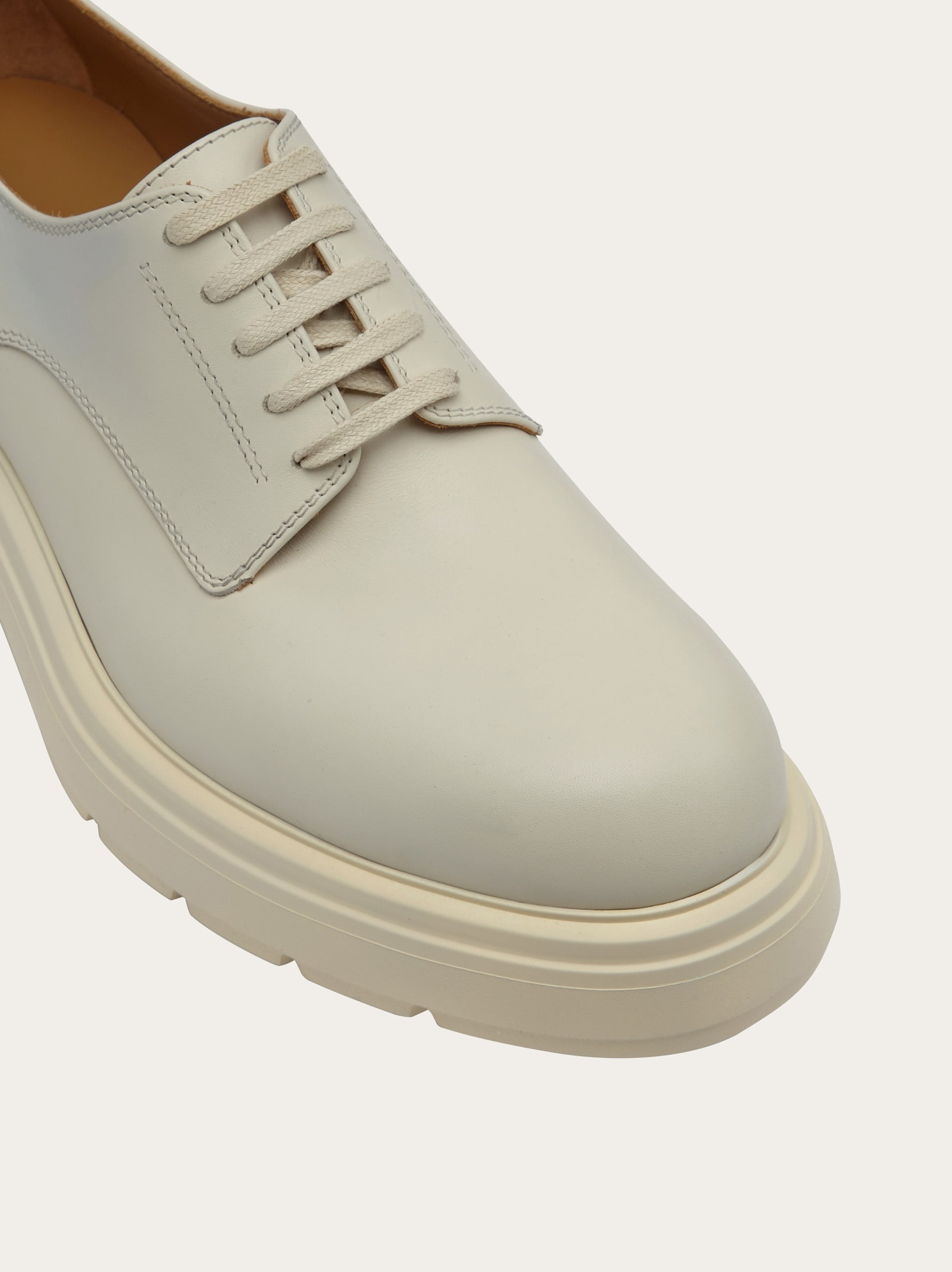 Chunky lace up derby shoe - 6