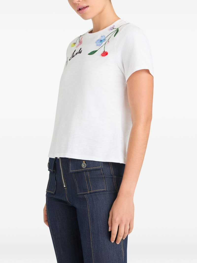 3D Floral Vine T-shirt 3