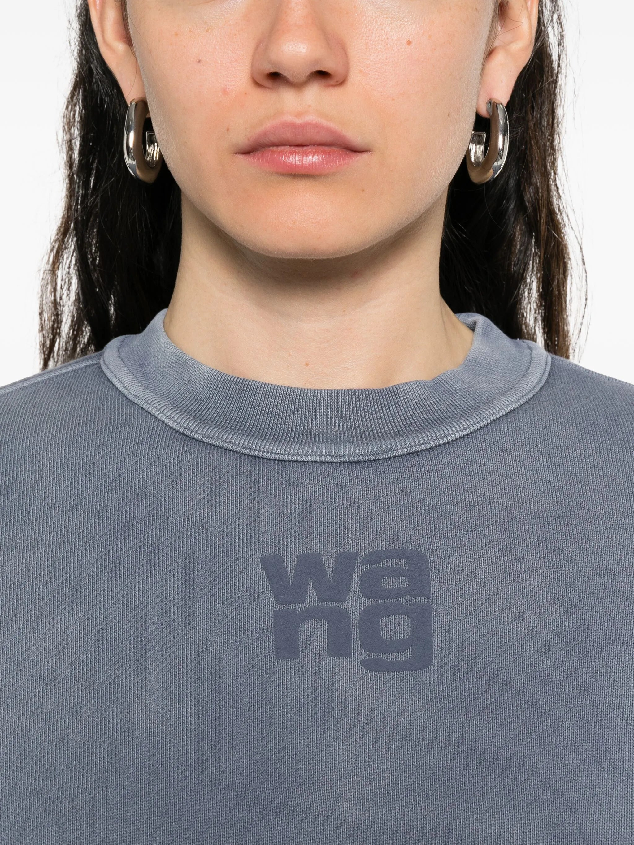 Alexander Wang Logo-embossed Sweatshirt - 4