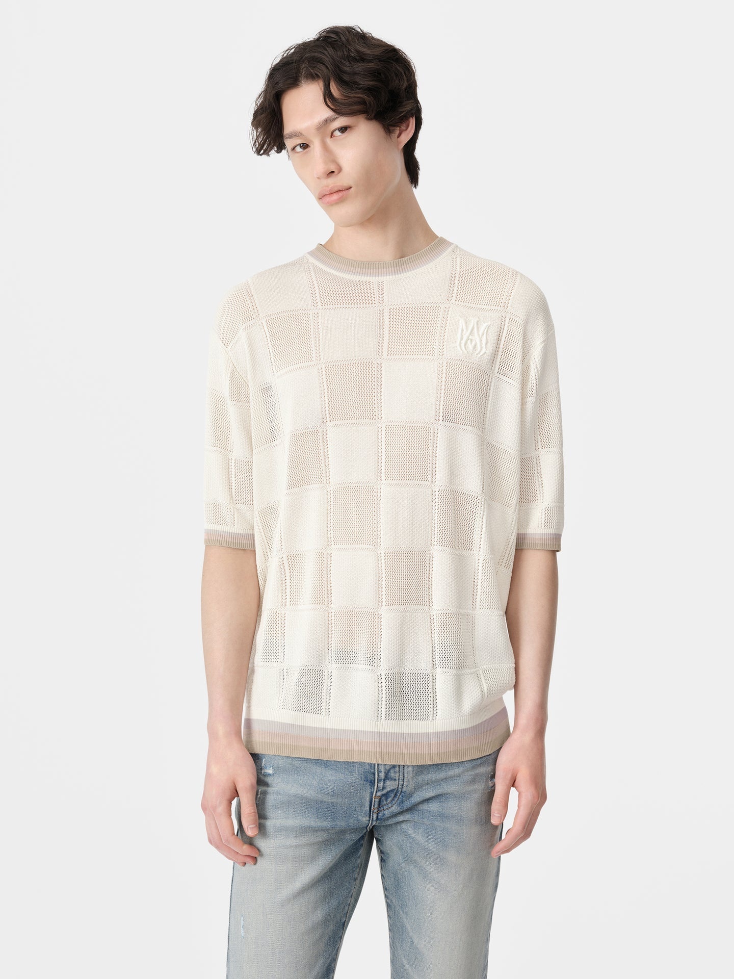 AMIRI Men MA Checkered Tee - 1