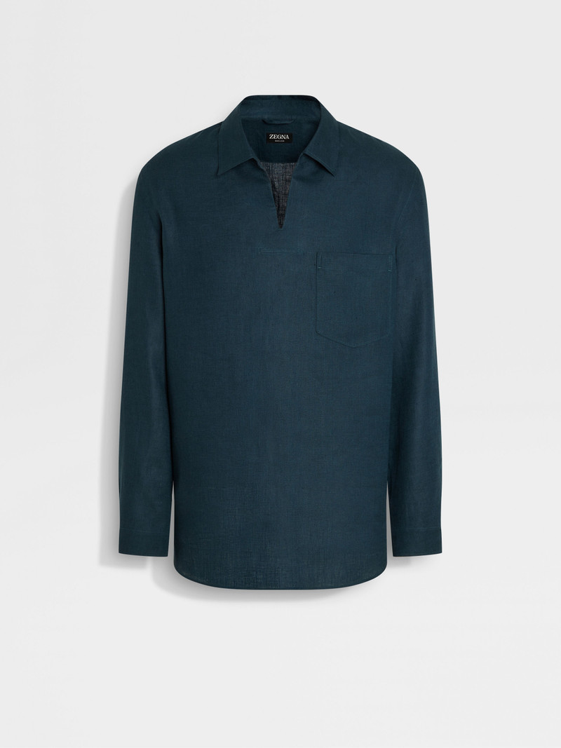 ZEGNA OASI LINO POLO SHIRT outlook