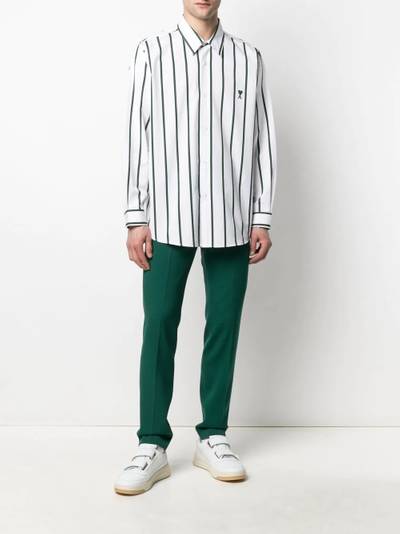 AMI Paris Ami de Coeur striped shirt outlook