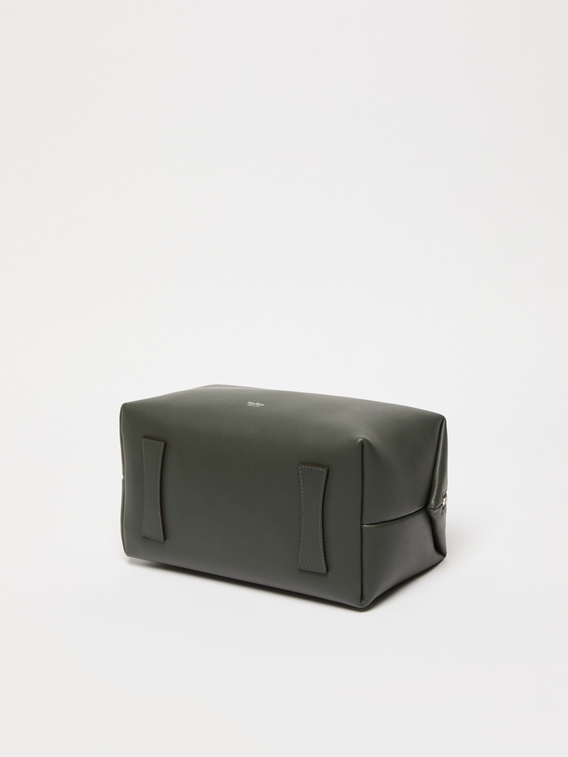 HOLDALLM Medium shiny leather satchel bag 6